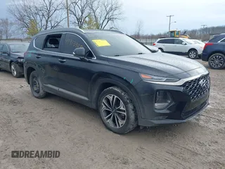 2020 Hyundai Santa Fe Limited with VIN 5NMS5CAA5LH274074, listed as a IAAI auction lot 41913985 with 58,846 mi miles. Bid and sale history available at carsss.com. Image 1.