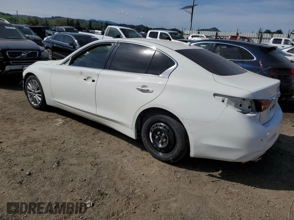 2021 Infiniti Q50 3.0t LUXE with VIN JN1EV7BP3MM703409, listed as a Copart auction lot 48170375 with 78,662 mi miles and Salvage Title. Bid and sale history available at carsss.com. Image 2.