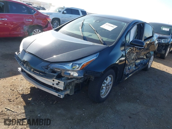2021 Toyota Prius L Eco z VIN JTDKAMFU1M3134107, wystawiony jako IAAI lot #41763080 z przebiegiem 185 248 mil mil oraz . Historia ofert i sprzedaży dostępna na DreamBid. Obrazek 2.
