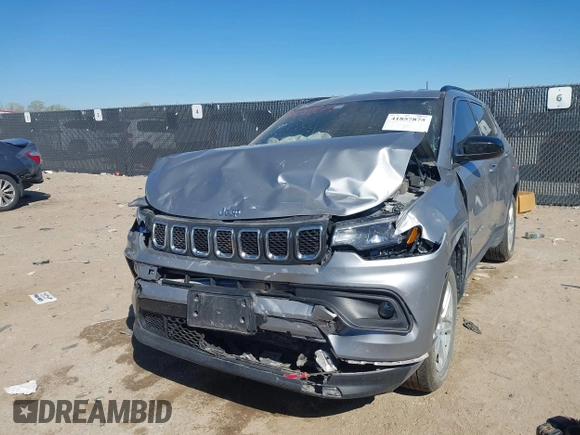 2023 Jeep Compass Latitude with VIN 3C4NJDBN9PT540799, listed as a IAAI auction lot 41857875 with Not Provided miles and . Bid and sale history available at DreamBid. Image 17.