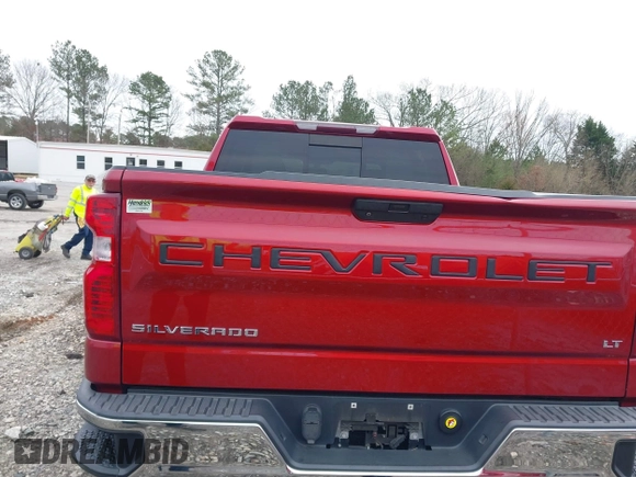 2019 Chevrolet Silverado 1500 LT with VIN 3GCUYDED7KG127193, listed as a IAAI auction lot 41553711 with 102,841 mi miles. Bid and sale history available at carsss.com. Image 16.