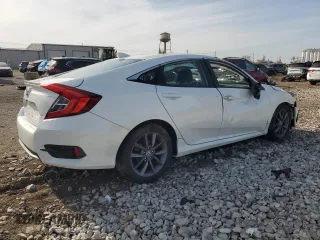 2019 Honda Civic EX-L z VIN 19XFC1F76KE005063, wystawiony jako Copart lot #53252115 z przebiegiem 87 758 mil mil oraz Szkoda całkowita • Salvage title. Historia ofert i sprzedaży dostępna na DreamBid. Obrazek 3.