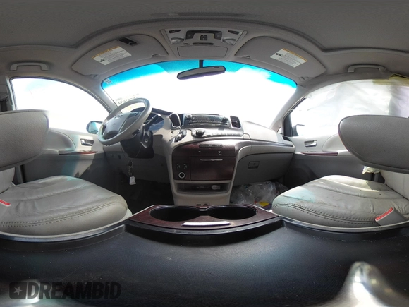 2011 Toyota Sienna XLE with VIN 5TDDK3DC8BS028176, listed as a IAAI auction lot 42592654 with 161,992 mi miles and . Bid and sale history available at DreamBid. Image 19.