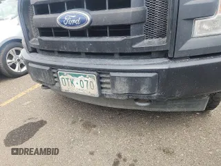 2017 Ford F-150 XL with VIN 1FTEX1E82HKD27618, listed as a IAAI auction lot 42796140 with 124,457 mi miles and . Bid and sale history available at DreamBid. Image 2.