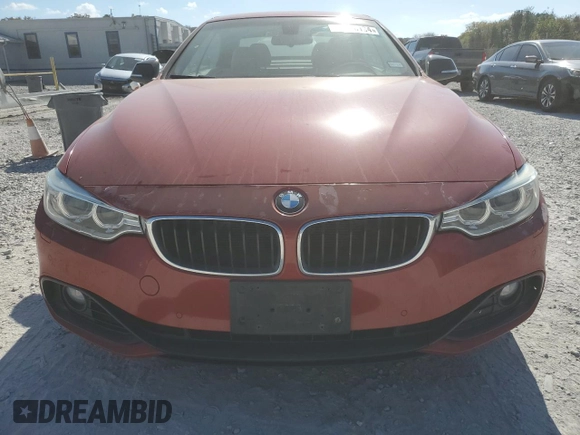 2014 BMW 4 Series 428i with VIN WBA3V7C5XEJ873364, listed as a Copart auction lot 72548134 with 63,969 mi miles and Salvage title. Bid and sale history available at DreamBid. Image 5.
