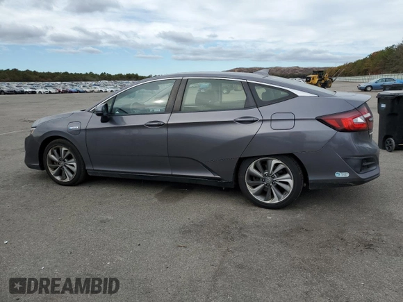 2018 Honda Clarity Plug-In Hybrid Touring with VIN JHMZC5F30JC018929, listed as a Copart auction lot 76524814 with 171,567 mi miles and Salvage Title. Bid and sale history available at carsss.com. Image 2.