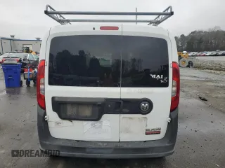 2015 Ram ProMaster City Cargo Tradesman with VIN ZFBERFAT4F6972216, listed as a Copart auction lot 43051645 with 115,567 mi miles and Clean Title. Bid and sale history available at carsss.com. Image 6.