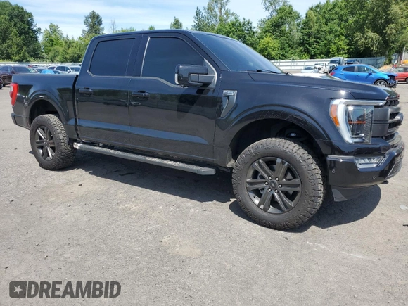 2022 Ford F-150 XL z VIN 1FTFW1E5XNFA77045, wystawiony jako Copart lot #59955435 z przebiegiem 36 605 mil mil oraz Szkoda całkowita • Salvage title. Historia ofert i sprzedaży dostępna na DreamBid. Obrazek 4.