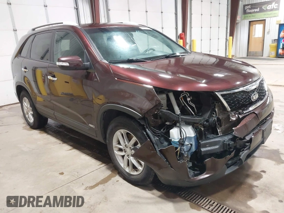 2015 Kia Sorento LX with VIN 5XYKTDA70FG646886, listed as a IAAI auction lot 42469491 with 214,232 mi miles and . Bid and sale history available at DreamBid. Image 1.