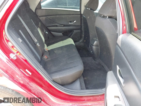 2024 Hyundai Elantra SEL with VIN KMHLM4DG8RU730160, listed as a IAAI auction lot 42344415 with 21,650 mi miles and . Bid and sale history available at DreamBid. Image 8.