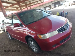 2004 Honda Odyssey EX with VIN 5FNRL186X4B013892, listed as a IAAI auction lot 41731037 with 202,893 mi miles and . Bid and sale history available at DreamBid. Image 1.