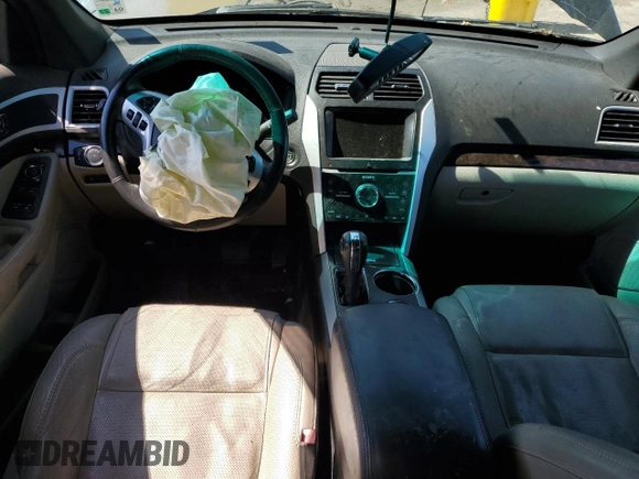 2013 Ford Explorer Limited z VIN 1FM5K7F87DGB97215, wystawiony jako Copart lot #56570215 z przebiegiem Nie podano mil oraz Szkoda całkowita • Salvage title. Historia ofert i sprzedaży dostępna na DreamBid. Obrazek 8.