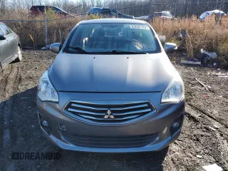 2018 Mitsubishi Mirage G4 SE with VIN ML32F4FJ9JHF10676, listed as a Copart auction lot 83882124 with 80,112 mi miles and Salvage Title. Bid and sale history available at carsss.com. Image 5.