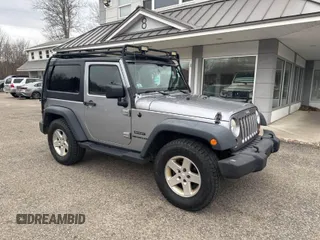 2013 Jeep Wrangler Sport with VIN 1C4AJWAG7DL605881, listed as a IAAI auction lot 41980930 with 214,662 mi miles and . Bid and sale history available at carsss.com. Image 1.