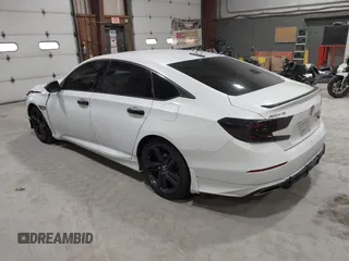 2020 Honda Accord Sport with VIN 1HGCV2F32LA024117, listed as a IAAI auction lot 42500749 with 57,628 mi miles and . Bid and sale history available at DreamBid. Image 3.