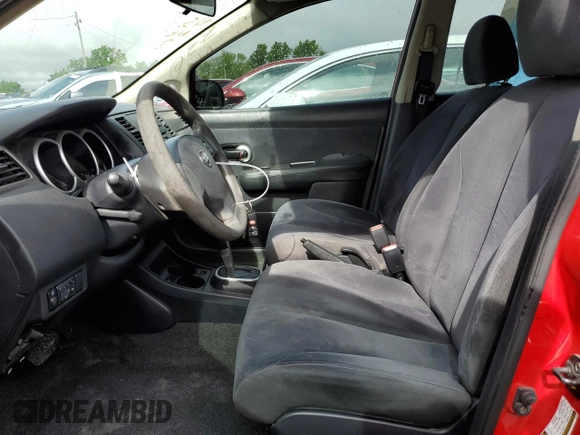 2009 Nissan Versa S with VIN 3N1BC13E39L418195, listed as a Copart auction lot 55244225 with 300,831 mi miles and Salvage title. Bid and sale history available at DreamBid. Image 7.