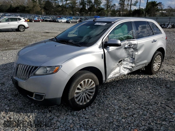 2015 Lincoln MKX with VIN 2LMDJ6JK8FBL28436, listed as a Copart auction lot 47573005 with 129,147 mi miles and Salvage Title. Bid and sale history available at carsss.com. Image 1.