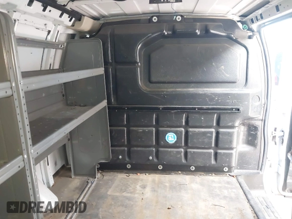 2020 Chevrolet Express Cargo with VIN 1GCWGAFP6L1275225, listed as a IAAI auction lot 41801450 with 122,683 mi miles and . Bid and sale history available at DreamBid. Image 19.