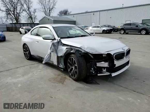 2023 BMW 2 Series 230i with VIN 3MW23CM00P8C80060, listed as a Copart auction lot 39725573 with 0 mi miles. Bid and sale history available at carsss.com. Image 10.