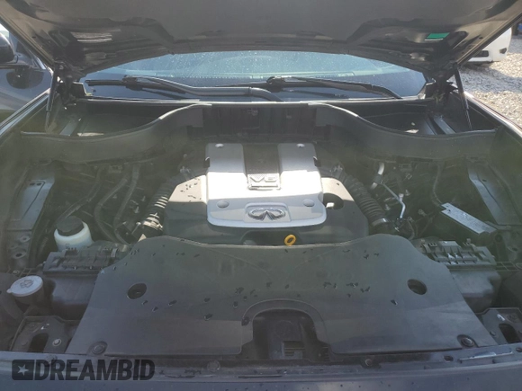 2017 Infiniti QX70 with VIN JN8CS1MW6HM415277, listed as a Copart auction lot 63038955 with 151,451 mi miles and Salvage title. Bid and sale history available at DreamBid. Image 11.