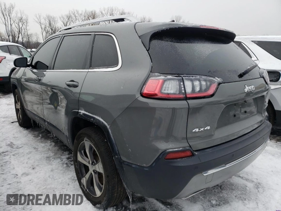 2019 Jeep Cherokee Limited with VIN 1C4PJMDX3KD472313, listed as a Copart auction lot 38220294 with 29,329 mi miles and Non Repairable. Bid and sale history available at carsss.com. Image 2.