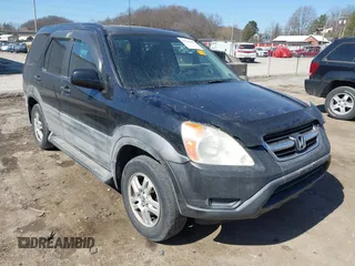 2003 Honda CR-V EX with VIN SHSRD78823U112392, listed as a IAAI auction lot 41784242 with 205,515 mi miles and . Bid and sale history available at carsss.com. Image 1.