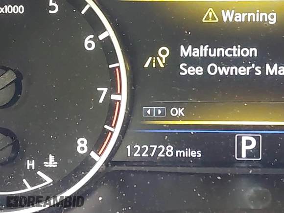 2020 Nissan Maxima SV with VIN 1N4AA6CV1LC377182, listed as a IAAI auction lot 41912923 with 122,728 mi miles and . Bid and sale history available at DreamBid. Image 15.