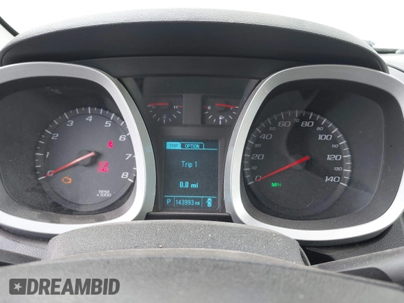 2016 Chevrolet Equinox LT with VIN 2GNALCEK1G6180802, listed as a IAAI auction lot 42156712 with 143,993 mi miles and . Bid and sale history available at carsss.com. Image 7.