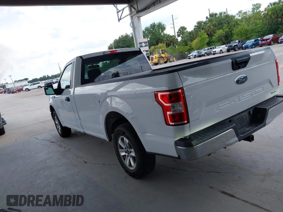 2018 Ford F-150 XL with VIN 1FTMF1CP7JKE12307, listed as a IAAI auction lot 42722428 with 228,606 mi miles and . Bid and sale history available at DreamBid. Image 14.