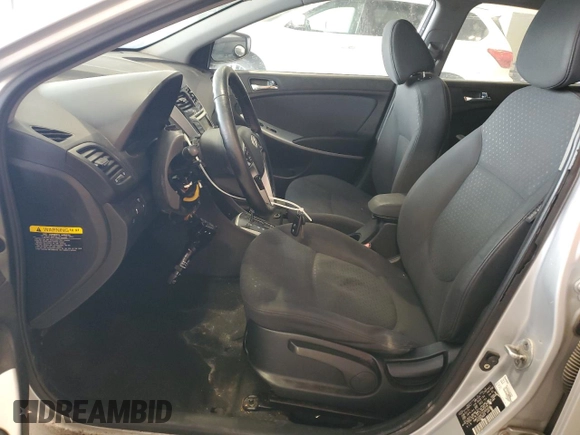 2012 Hyundai Accent SE z VIN KMHCU5AE7CU004256, wystawiony jako Copart lot #54447155 z przebiegiem 179 954 mil mil oraz Czysty tytuł • Clean title. Historia ofert i sprzedaży dostępna na DreamBid. Obrazek 7.