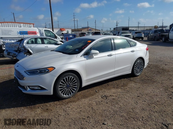 2017 Ford Fusion Titanium with VIN 3FA6P0K92HR362317, listed as a IAAI auction lot 41741671 with 146,989 mi miles. Bid and sale history available at carsss.com. Image 17.