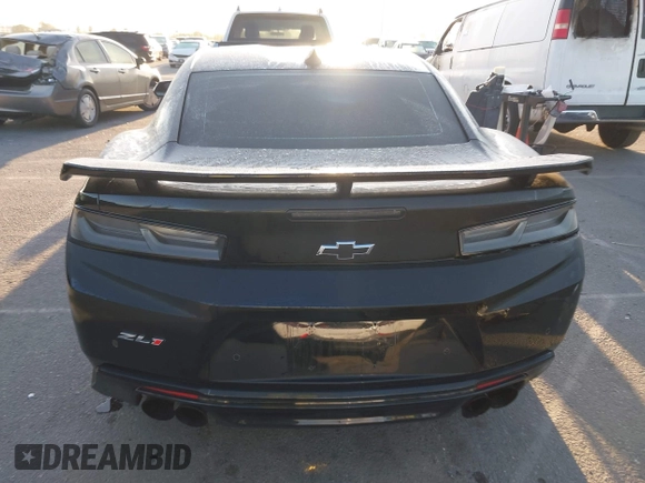 2018 Chevrolet Camaro ZL1 with VIN 1G1FK1R69J0120679, listed as a IAAI auction lot 41767125 with 25,233 mi miles and . Bid and sale history available at DreamBid. Image 17.