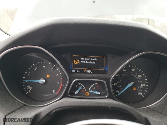 2016 Ford Focus S with VIN 1FADP3E28GL208277, listed as a Copart auction lot 47922515 with 56,816 mi miles and Salvage Title. Bid and sale history available at carsss.com. Image 9.