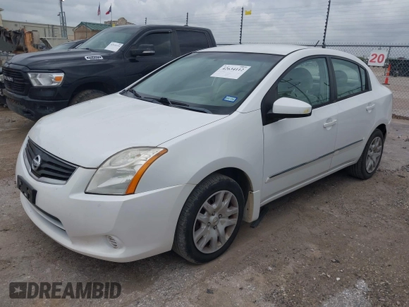 2012 Nissan Sentra S with VIN 3N1AB6AP1CL678585, listed as a IAAI auction lot 42634112 with 161,980 mi miles and . Bid and sale history available at DreamBid. Image 2.