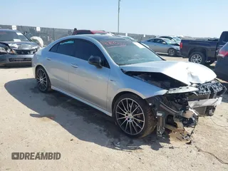 2021 Mercedes-Benz CLA 35 AMG with VIN W1K5J5BB3MN211075, listed as a IAAI auction lot 41789306 with 76,885 mi miles and . Bid and sale history available at DreamBid. Image 1.