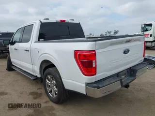 2021 Ford F-150 XL with VIN 1FTEW1C84MKD17415, listed as a IAAI auction lot 41896088 with 110,761 mi miles. Bid and sale history available at carsss.com. Image 3.