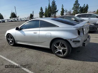2000 Toyota Celica GT with VIN JTDDR32T1Y0001525, listed as a Copart auction lot 89142755 with 105,851 mi miles and Salvage Title. Bid and sale history available at carsss.com. Image 2.