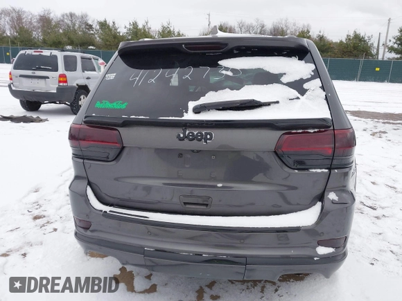 2016 Jeep Grand Cherokee High Altitude with VIN 1C4RJFCGXGC417764, listed as a IAAI auction lot 41242730 with 124,139 mi miles. Bid and sale history available at carsss.com. Image 17.
