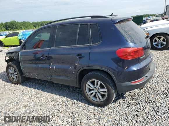 2016 Volkswagen Tiguan R-Line with VIN WVGAV7AXXGW603213, listed as a Copart auction lot 63615205 with 110,575 mi miles and Salvage title. Bid and sale history available at DreamBid. Image 2.