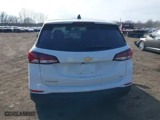 2022 Chevrolet Equinox LS with VIN 3GNAXSEV6NS219973, listed as a IAAI auction lot 41646434 with 22,266 mi miles. Bid and sale history available at carsss.com. Image 17.