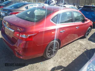2016 Nissan Sentra S with VIN 3N1AB7AP7GY329977, listed as a IAAI auction lot 41853091 with 96,182 mi miles. Bid and sale history available at carsss.com. Image 4.