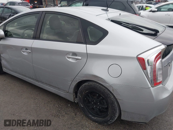 2013 Toyota Prius One with VIN JTDKN3DU6D5694369, listed as a IAAI auction lot 41486868 with 181,403 mi miles. Bid and sale history available at carsss.com. Image 18.