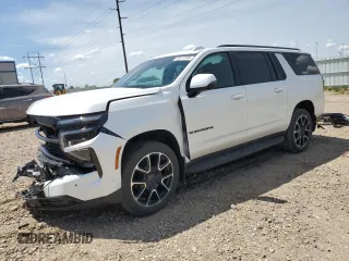2025 Chevrolet Suburban RST with VIN 1GNS6ERD0SR134023, listed as a Copart auction lot 59014585 with 5,854 mi miles and Salvage title. Bid and sale history available at DreamBid. Image 1.