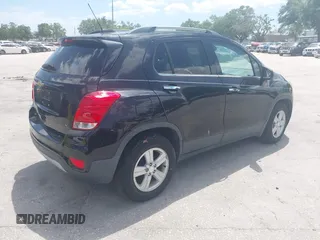 2018 Chevrolet Trax LT with VIN 3GNCJLSB9JL276974, listed as a IAAI auction lot 41959303 with 59,686 mi miles and . Bid and sale history available at carsss.com. Image 4.
