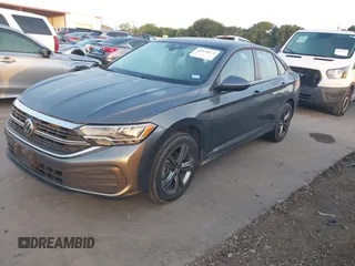 2023 Volkswagen Jetta SE with VIN 3VW7M7BUXPM012396, listed as a IAAI auction lot 42073638 with 24,593 mi miles and . Bid and sale history available at DreamBid. Image 17.