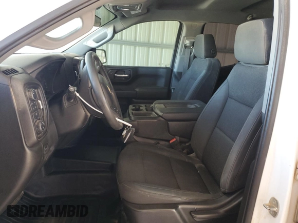 2022 Chevrolet Silverado 1500 Work Truck with VIN 1GCRDAED4NZ506298, listed as a Copart auction lot 45019425 with 94,393 mi miles and Clean Title. Bid and sale history available at DreamBid. Image 7.