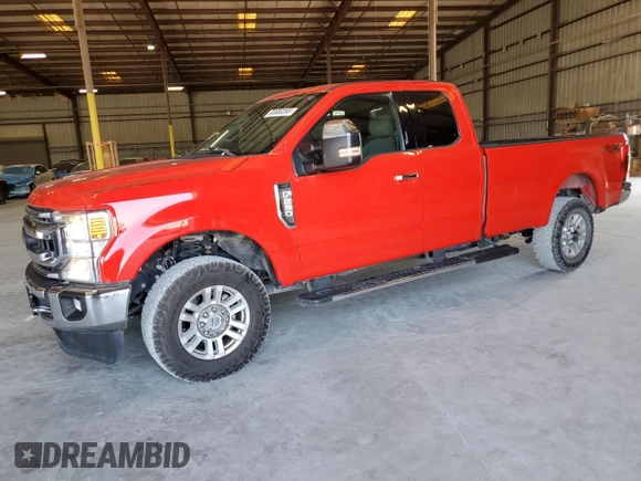 2021 Ford Super Duty F-250 SRW XL with VIN 1FT7X2BN5MEC39695, listed as a Copart auction lot 53850395 with 202,570 mi miles and Clean Title. Bid and sale history available at carsss.com. Image 1.
