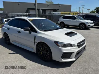 2018 Subaru WRX STI Launch z VIN JF1VA2W60J9804392, wystawiony jako Copart lot #58350815 z przebiegiem 112 607 mil mil oraz Tytuł czysty. Historia ofert i sprzedaży dostępna na DreamBid. Obrazek 1.