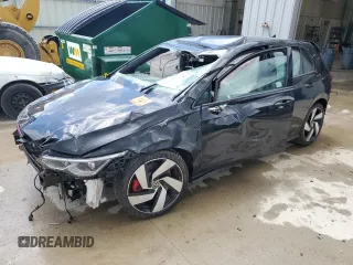 2024 Volkswagen GTI S z VIN WVWGA7CD3RW218883, wystawiony jako Copart lot #58772695 z przebiegiem Nie podano mil oraz Szkoda całkowita • Salvage title. Historia ofert i sprzedaży dostępna na DreamBid. Obrazek 1.