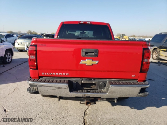 2015 Chevrolet Silverado 1500 LT with VIN 3GCPCREHXFG126279, listed as a Copart auction lot 46595285 with 245,752 mi miles and Salvage Title. Bid and sale history available at carsss.com. Image 6.